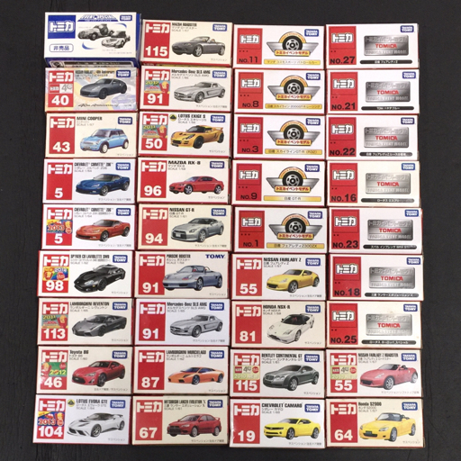 タカラトミー トミカ TDM ジクウ アンビュランス 非売品 他 メルセデスベンツ SLS AMG 1:65 等 計36点 まとめ